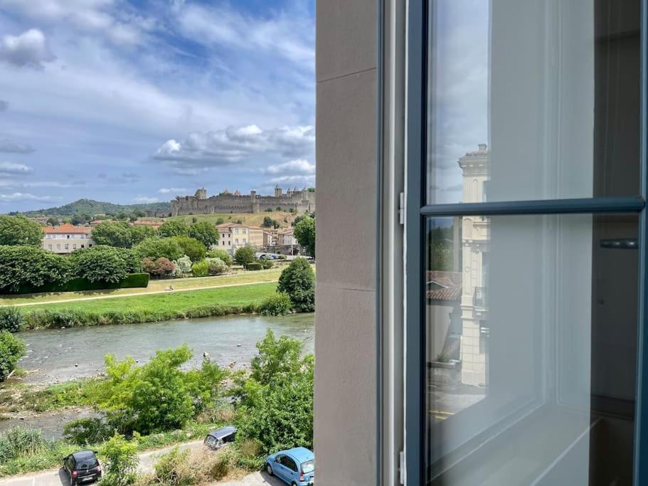 L'Appt De Doris & Greg - Vue Cite Medievale - 55M2 การ์กาซอน ภายนอก รูปภาพ