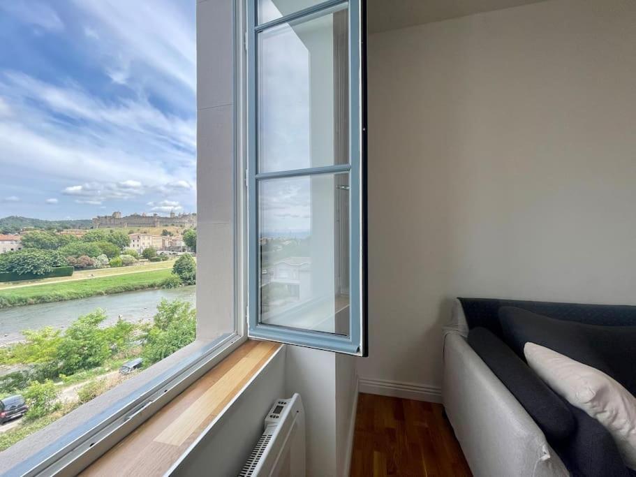 L'Appt De Doris & Greg - Vue Cite Medievale - 55M2 การ์กาซอน ภายนอก รูปภาพ